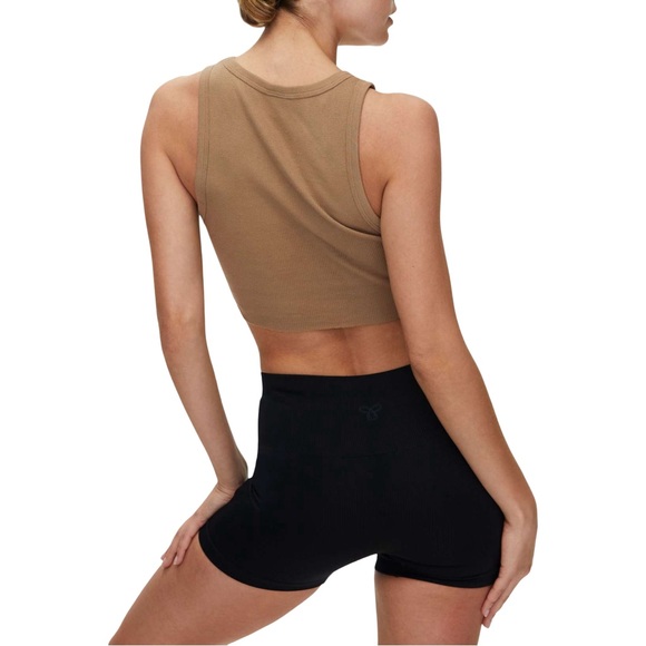 Aritzia Tna Ribbed Cropped Racer Tank - Picture 3 of 9
